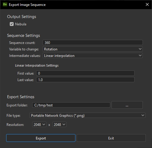 Plugin Konfigurationsdialog